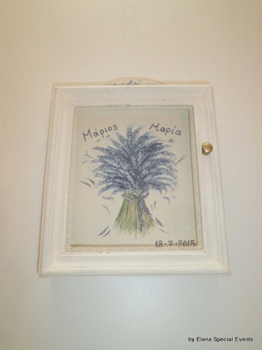 Hand-painted Wreath Box