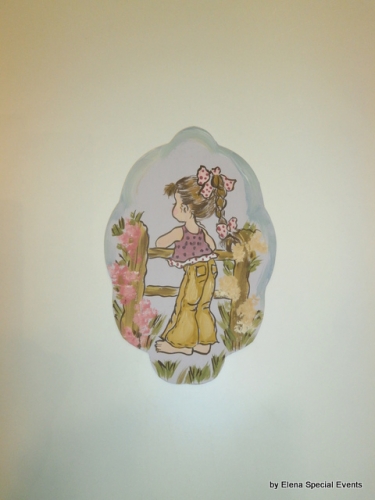 Χειροποίητα Ξύλινα Θέματα για Λαμπάδες Βάπτισης