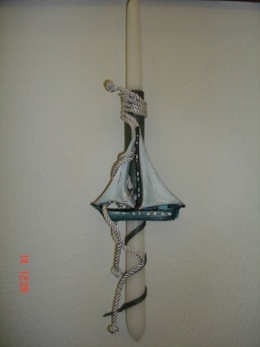 Hand Made Easter Candles.