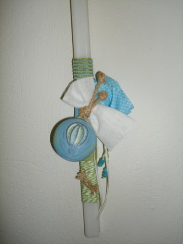 Χειροποίητες Πασχαλινές Λαμπάδες.