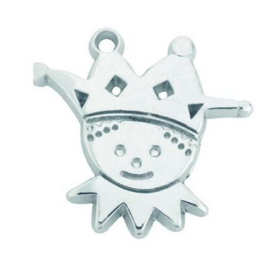 Μεταλλικός Μικρός Πρίγκηπας για Μπομπονιέρα Βάπτισης.