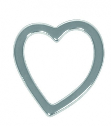 Μεταλλική Καρδιά για Μπομπονιέρα Γάμου.