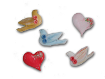 Χειροποίητα Κεραμικά Αντικείμενα για Μπομπονιέρες