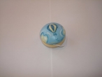 Hand-painted Wooden Yoyos for Christening Favors