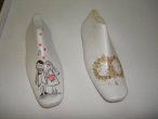 Hand-painted Wooden Themes for Wedding & Christening Favors
