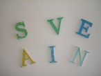 Hand-painted Wooden Themes for Wedding & Christening Favors