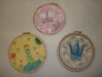 Hand-painted Wooden Themes for Wedding & Christening Favors