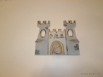 Hand-painted wooden hanger “castle”.