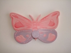 Hand-painted wooden hanger “butterfly”.