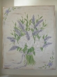 Hand-painted Wooden wreath box.