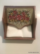 Hand-painted Wooden Napkin Case.