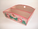 Hand painted Wooden Bread Case