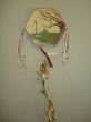 Hand-Painted Wooden Kite